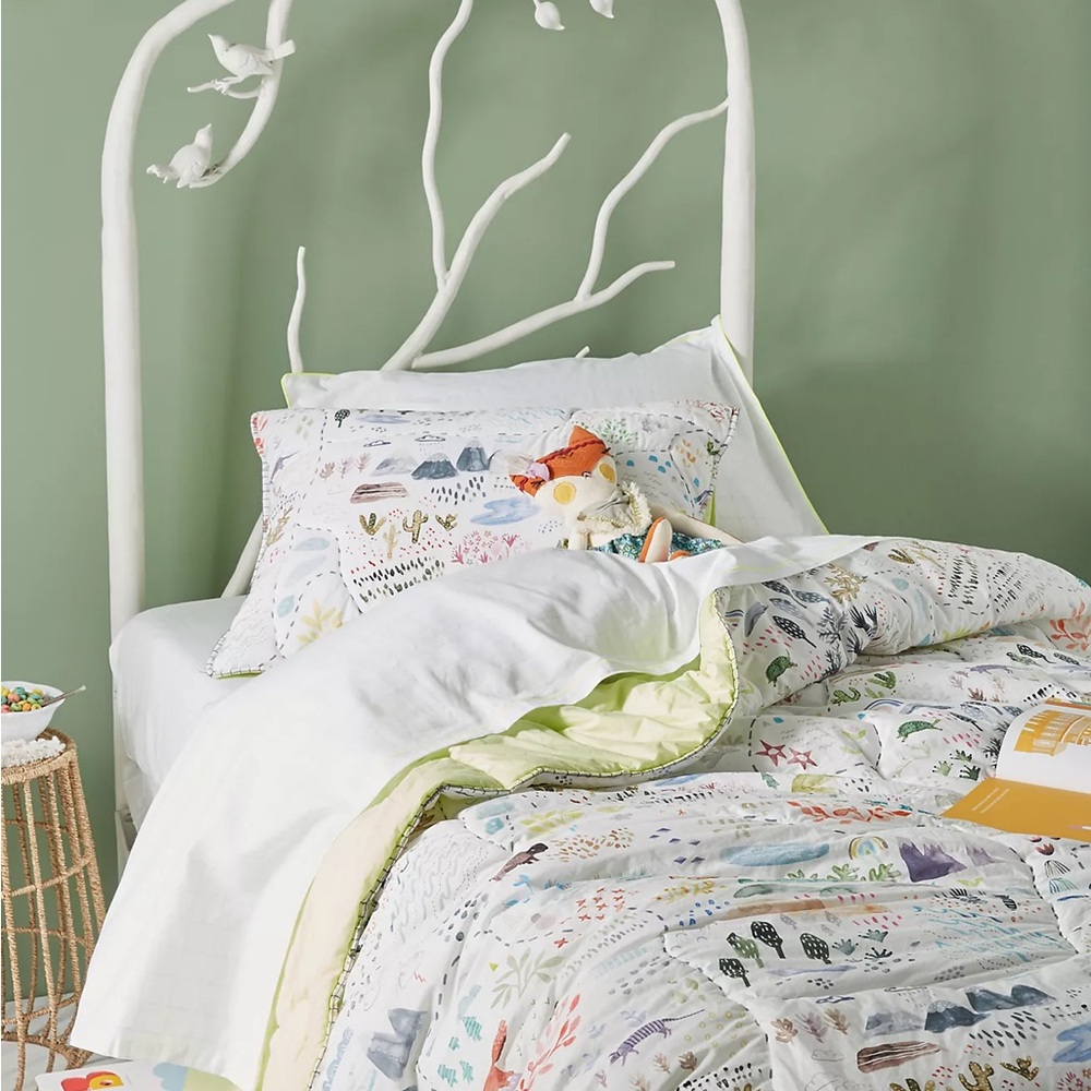Children's Twin Wildnerness Comforter /Sham by Kate Vernon x Anthropologie